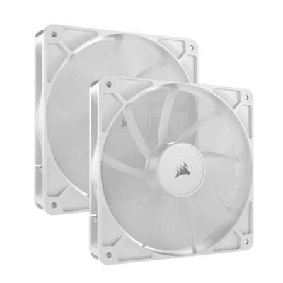 Afbeelding van Corsair RS140 Computer behuizing Ventilator 14 cm Wit 2 stuk(s)