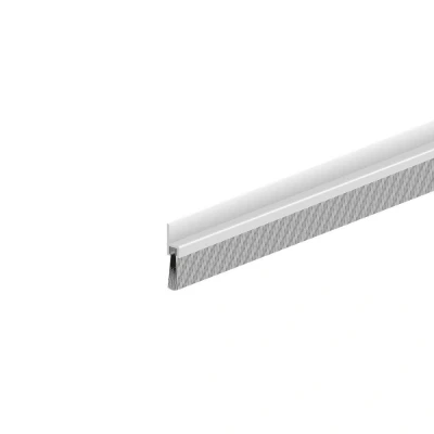 Afbeelding van Ellen tochtprofiel dorpelprofiel met borstel aluminium IBS 39 250 cm 40500025