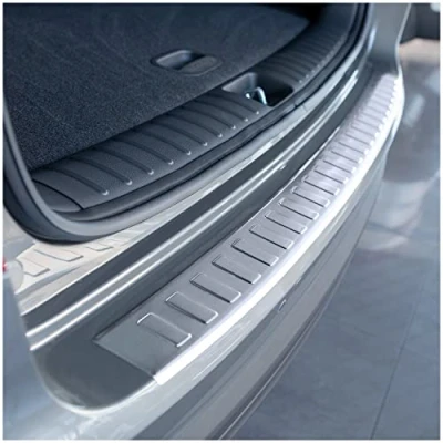 Afbeelding van tuning art BL959 bumperbescherming voor Hyundai Tucson 2 2018 2020, kleur: zilver