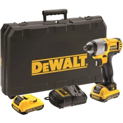 Afbeelding van DeWalt DCF815D2 10.8V Li Ion accu slagschroevendraaier set (2x 2.0Ah accu) in koffer