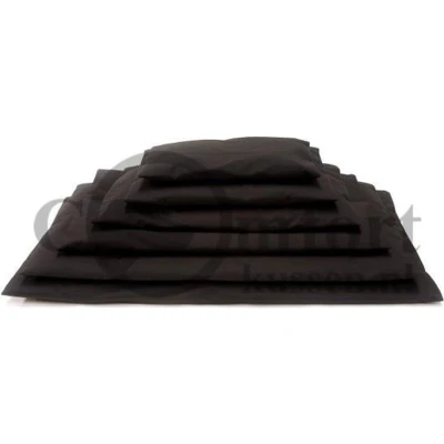Afbeelding van Comfort benchkussen all weather black 107x70 cm polyestervezels