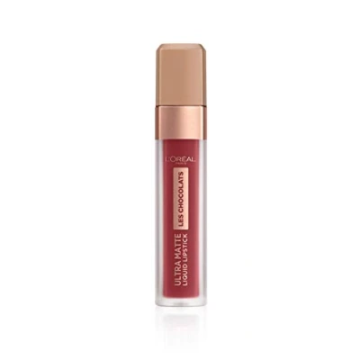 Afbeelding van L&#039;Oréal Paris Infaillible PRO Matte Chocolates Vloeibare lippenstift, Dames, Maat: 7.6 ml, 864 tasty ruby