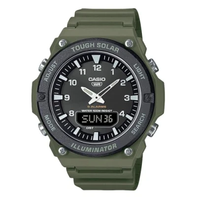 Afbeelding van Casio Chronograaf, Heren, Maat: One Size, Green