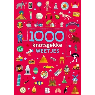 Afbeelding van Weetjesboeken 1 1000 knotsgekke weetjes