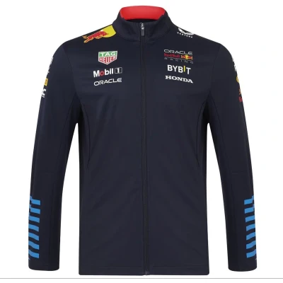 Afbeelding van Red Bull Racing Teamline Softshell Jas 2024 XXXL Max Verstappen Formule 1 Dutch Grand Prix
