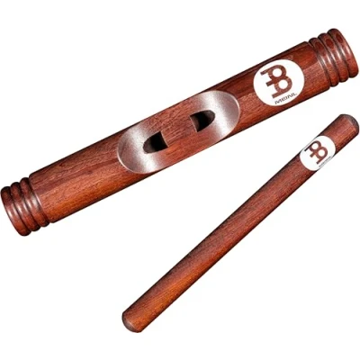Afbeelding van Meinl CL3RW African Hollow claves Redwood