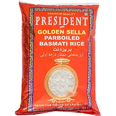 Afbeelding van President Basmati Parboiled Rice 20 kg