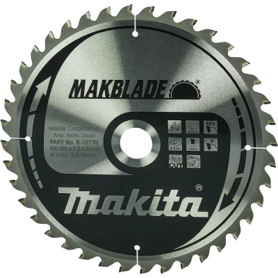 Afbeelding van Makita Accessoires Zaagb. 260x30 40T B 08981 32770