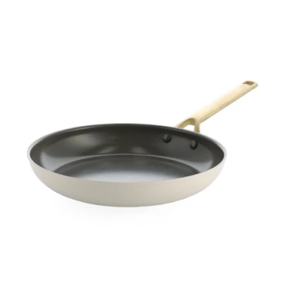 Afbeelding van Bk Sublime Cream Wit Koekenpan Met Keramische Antikleeflaag 28cm