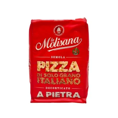 Image de La Molisana, Semoule de blé dur pour pizza, uniquement italien 1 kg