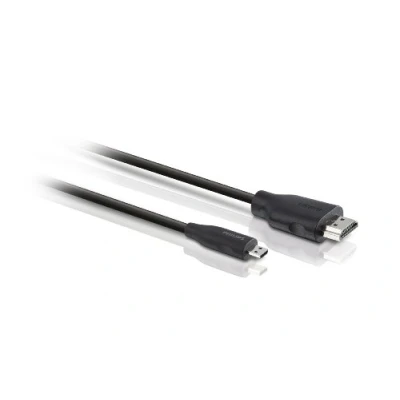 Afbeelding van Philips SWV2462W HDMI kabel male naar 19 pin micro Type D 1.5 m