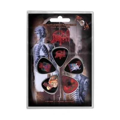 Afbeelding van Death Albums Plectrum Set van 5 Multicolours