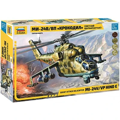 Afbeelding van Zvezda Z7293 Model Mil MI 24B Hind C Schaal 1:72