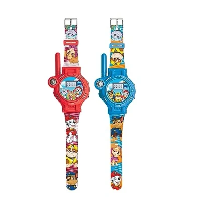 Image de Montre digitale Pat Patrouille avec fonction talkie walkie portée jusqu&#039;a 200 m