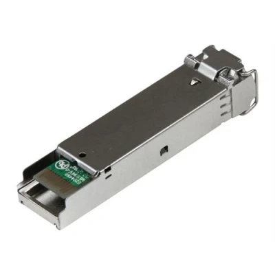 Image de StarTech.com MSA Uncoded Compatible SFP+ Module 10GBASE SR 10GbE Multi Mode (MMF) Fiber Optic Transceiver 10GE Gigabit Ethernet LC Connector 300m 850nm DDM Mini GBIC Lifetime Warranty (SFP ST) transmetteur