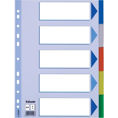Afbeelding van Esselte Tabbladen 5 Tabs
