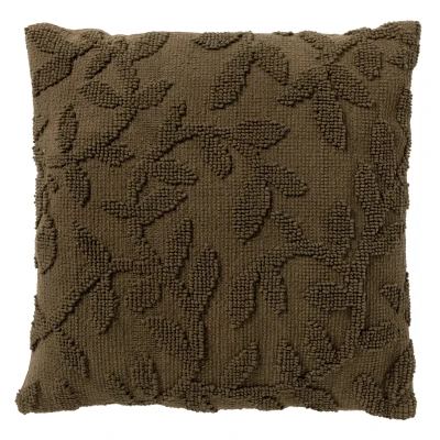 Afbeelding van Dutch Decor HOJA Kussenhoes 45x45 cm Military Olive groen
