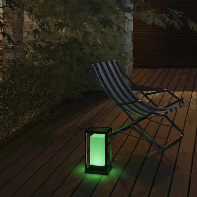 Afbeelding van LEDVANCE SMART+ outdoor WiFi tafellamp, 5W, 310lm, zwart, met warm wit licht (3000K) en 16 miljoen kleuren, werkt op batterijen, mobiel, app bestuurbaar, compatibel Amazon, Google, etc.