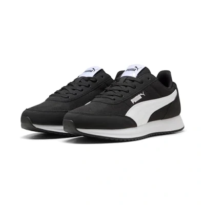 Afbeelding van PUMA R78 Lightwind Sneakers, uniseks, Zwart Wit, 48.5 EU