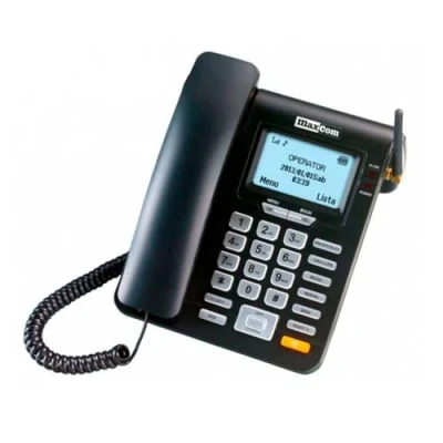 Afbeelding van Maxcom Comfort MM28D HS (Headset Socket) Vaste telefoon met simkaart