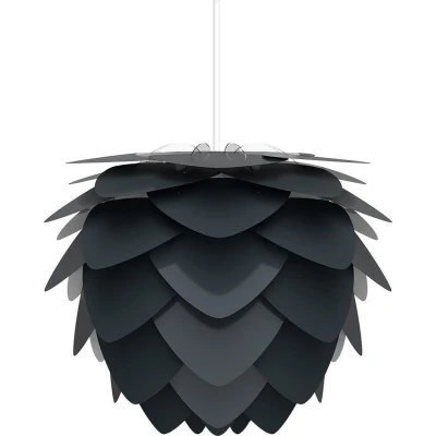 Afbeelding van Umage Aluvia Medium hanglamp anthracite grey met koordset wit Ø 59