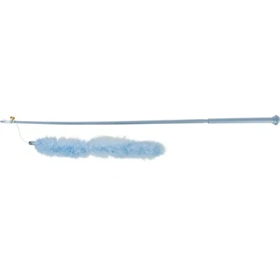 Afbeelding van Trixie Kattenhengel Xxl Met Veren Assorti 65 CM