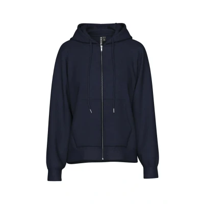 Afbeelding van Pieces Pcchilli Hoodie, Dames, Maat: XS, Sky captain
