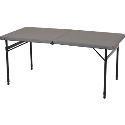 Afbeelding van Redcliffs Campingtafel van staal 122 x 61 cm Donkergrijs