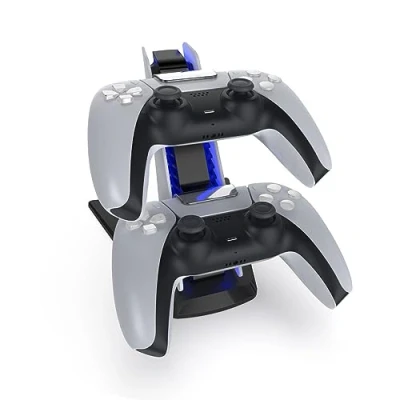 Afbeelding van Oplaadstation voor PS5 gamecontroller, dubbel laadstation Sony Playstation 5 gamepad