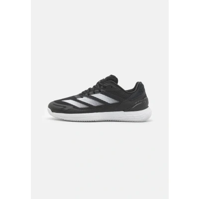 Afbeelding van adidas Performance Defiant Speed 2 CLAY Tennisschoenen voor kleibanen, Heren, Maat: 42 2/3, Core black/footwear white/grey six Textiel/ synthetisch