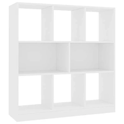 Image de vidaXL Bibliothèque Blanc 97,5x29,5x100 cm Bois d&#039;ingénierie800171