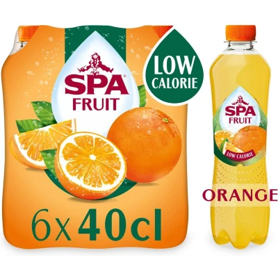 Afbeelding van Spa Fruit Orange 6x400ml