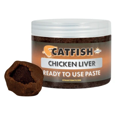 Afbeelding van Dynamite Baits Catfish Chicken Liver Paste Meerval Aas (350g) Hookbaits