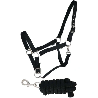 Afbeelding van Horka Halster Set Dime Zwart COB