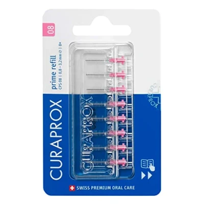 Afbeelding van Curaprox Prime Refill 08 Ragers 3,2mm 8 stuks