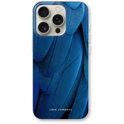 Afbeelding van Case Company® hoesje geschikt voor iPhone 16 Pro Pauw Soft Cover Telefoonhoesje Bescherming aan alle Kanten en Schermrand