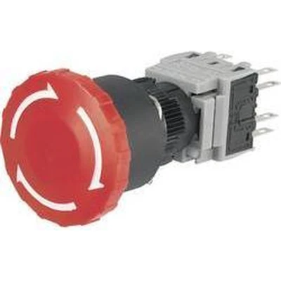 Afbeelding van TRU COMPONENTS LAS1 BY 22TSA Noodstopschakelaar 250 V/AC 3 A 2x NC, NO IP40 1 stuk(s)