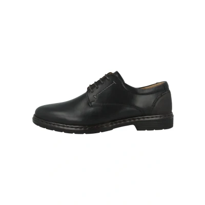Afbeelding van Josef Seibel Alastair Veterschoenen black, Heren, Maat: 46, Black Leer
