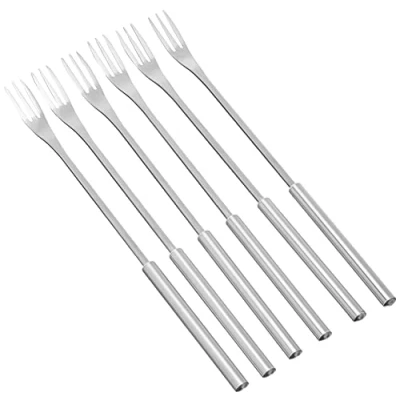 Afbeelding van Kuhn Rikon Kaasfondue Vorken RVS set 6 stuks