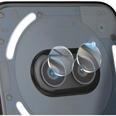 Afbeelding van 3mk, Beschermfolie voor achtercamera Geschikt Nothing Phone 2a Bescherming Flexibel Onbreekbaar Ultrabestendig, Transparant