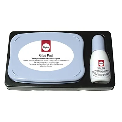 Afbeelding van RAYHER 3332100 Glue Pad zonder zuur met navullijm, 15 ml
