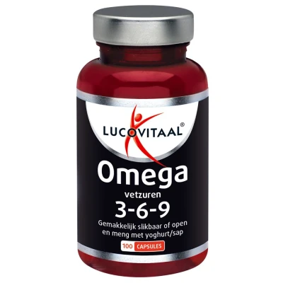 Afbeelding van Lucovitaal Omega 3 6 9 Capsules 100capsules