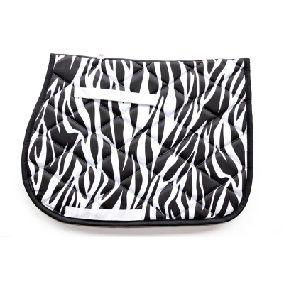 Image de HB Tapis de Selle Animal Print Shetland Zebra