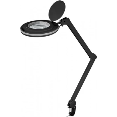 Afbeelding van Goobay LED opzetloeplamp 9 W, zwart 80 730 lm, dimbaar, 127 mm kristalglaslens, 1,75x vergroting, 3 dioptrieën