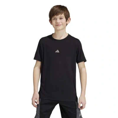 Afbeelding van adidas Sportswear Aeroready KIDS Tshirt basic Black reflective silver voor kinderen, Maat: 164,