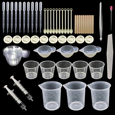 Afbeelding van Woohome 66 stuks silicone mal maken tool, tool compatibel met schimmel, DIY sieraden