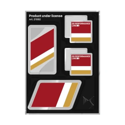 Afbeelding van DS Officiële Performance Line Stickers 4 logo&#039;s