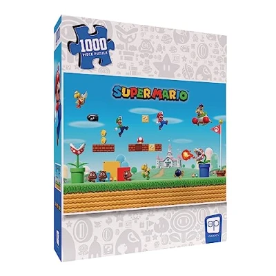 Afbeelding van Super Mario Mayem Puzzle 1000 stukjes