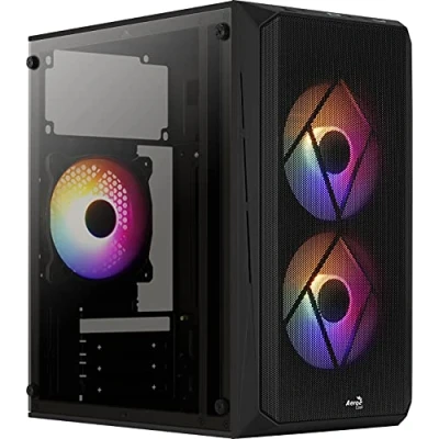 Afbeelding van Aerocool CS107V2 computerbehuizing Mini Tower Zwart