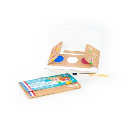 Afbeelding van Namaki Schmink Clown &amp; Harlekijn 3 kleuren